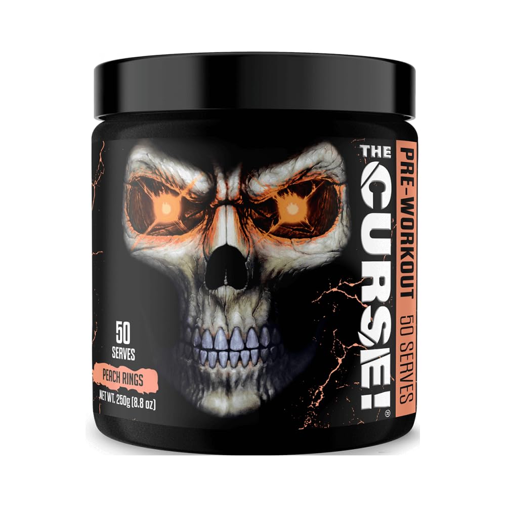 JNX SPORTS The Curse Pre-Workout Peach Rings 50 Serving 250g