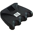 CROWN ME Cue Hoder, Cue Rest Cue Stick Holder, Portable Weighted Billiard Cue Rack with Chalk Holder, Pool Cue Holder, 3 Holes