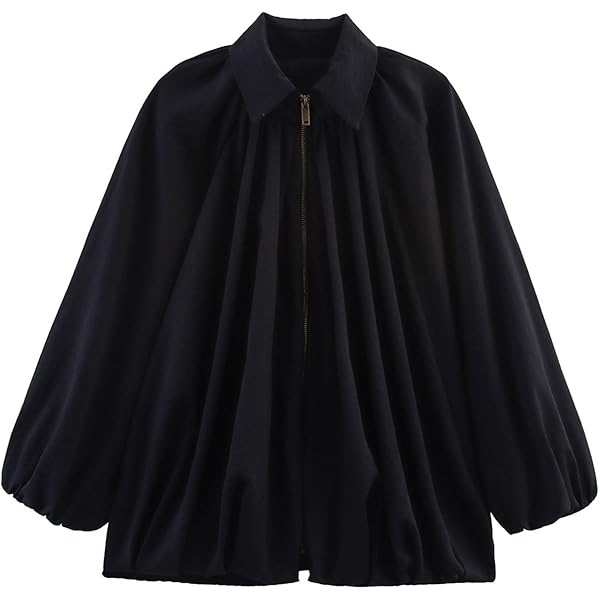 Amazon.com: Y2K Stand Collar Jacket Preppy Oversize Long