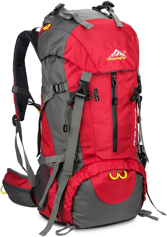 Zaino Trekking 35L Skysper Impermeabile - Zaino Da Escursionismo Con Copripioggia, Uomo/Donna - Foto 3