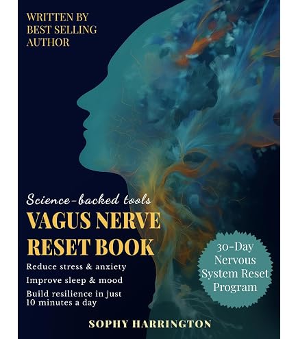 The Vagus Nerve Reset Book: Therapy Workbook with 80+ Stimulation