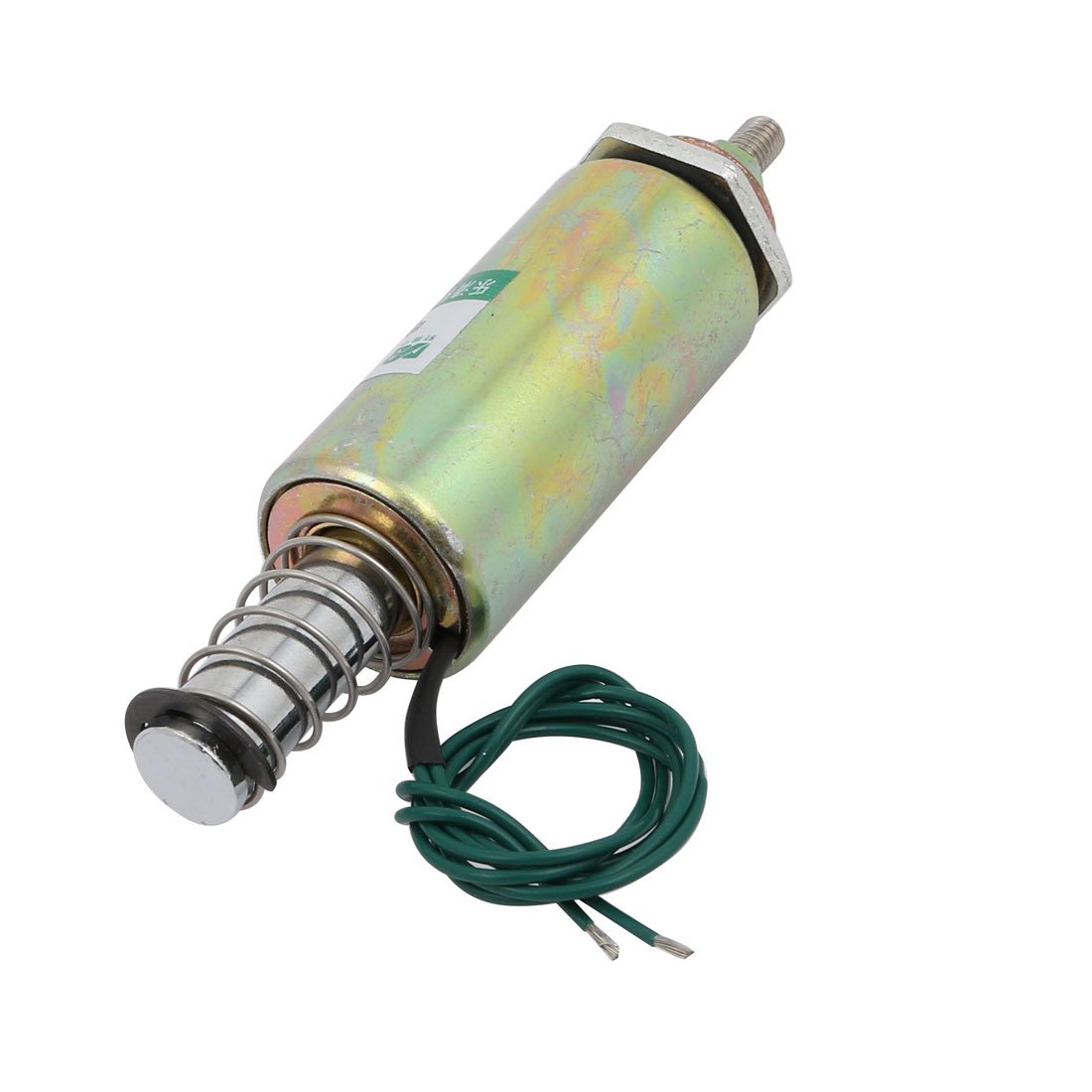 Sourcingmap DC 12V Push Pull Type Cylinder DC Solenoid Electromagnet Magnet XRN-25/50TL