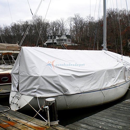 3 Sunshades+Depot+Heavy+Waterproof+White