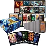 1000 Assorted Magic: The Gathering Cards Planeswalker Collection Includes Custom Golden Groundhog Storage Box