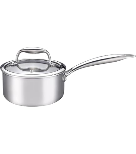 Amazon.com: Sitram Cybernox 2.4 Quart Saucepan with Cover: Home
