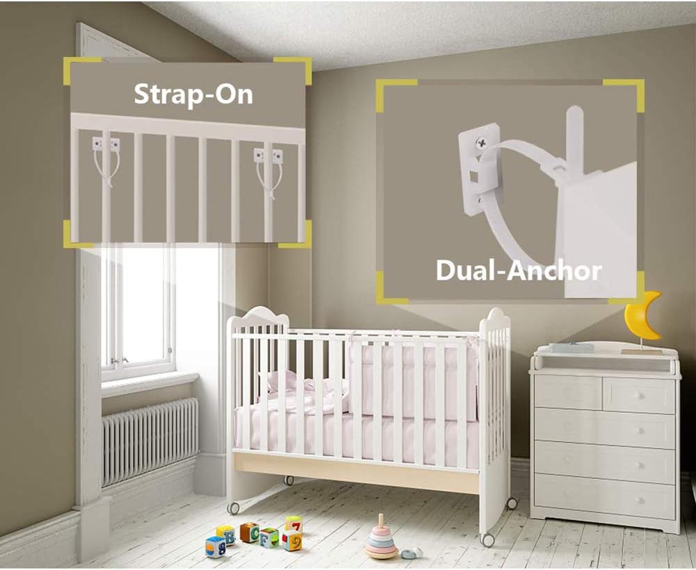 Muebles Muro de Seguridad Anclas Niños Pet Protección Infantil Blanco