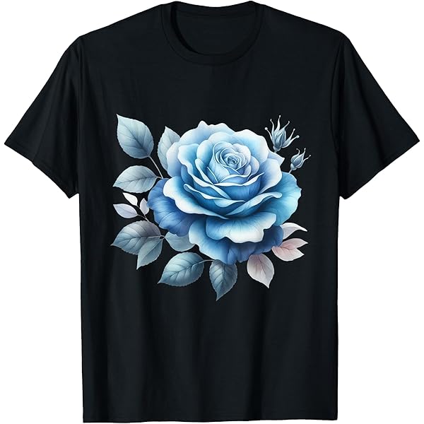 Amazon.com: Beautiful Blue & White Rose Bouquet Blossom Botanical