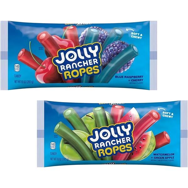 Amazon.com : Smiling Sweets Jolly Rancher Ropes One of Each