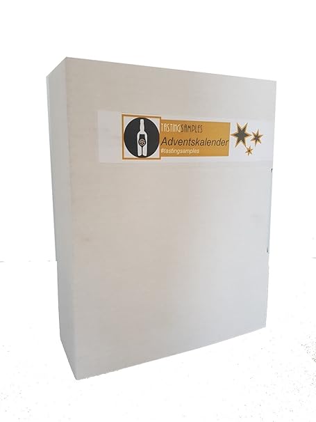 Whisky 24 Adventskalener von Tasting Samples mit Nosing Glas - Limitiert