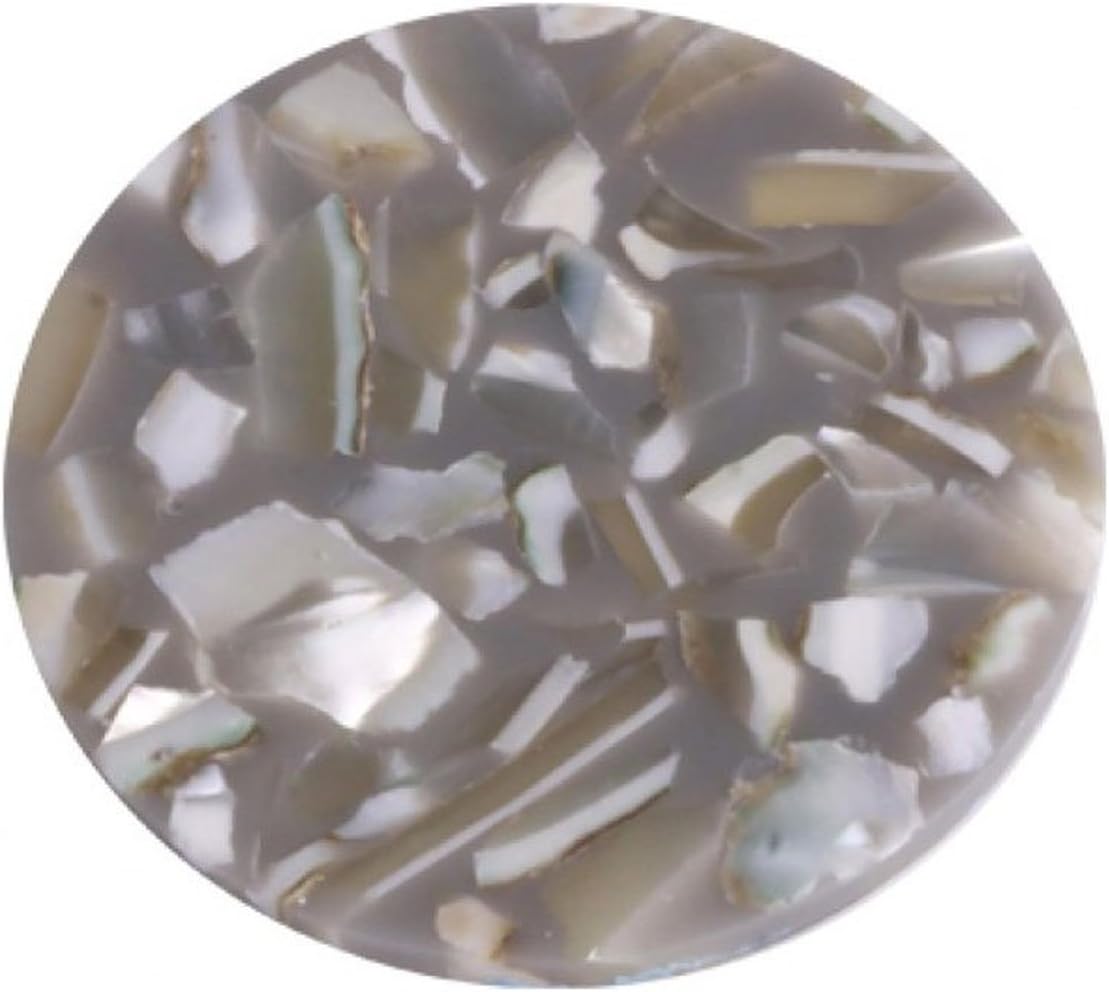 Quoins "Natural & Precious QMNK-cm-M. Crushed Mother of Pearl Gemstone/Shell Coin. Medium (29mm)-Choose from 6 Colours