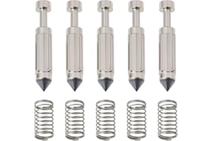 AS Axis Spindleon 5Pcs Carburetor Needle 16011-ZE0-005 16011ZE0005 Compatible with Honda GX120 GX160 GX200