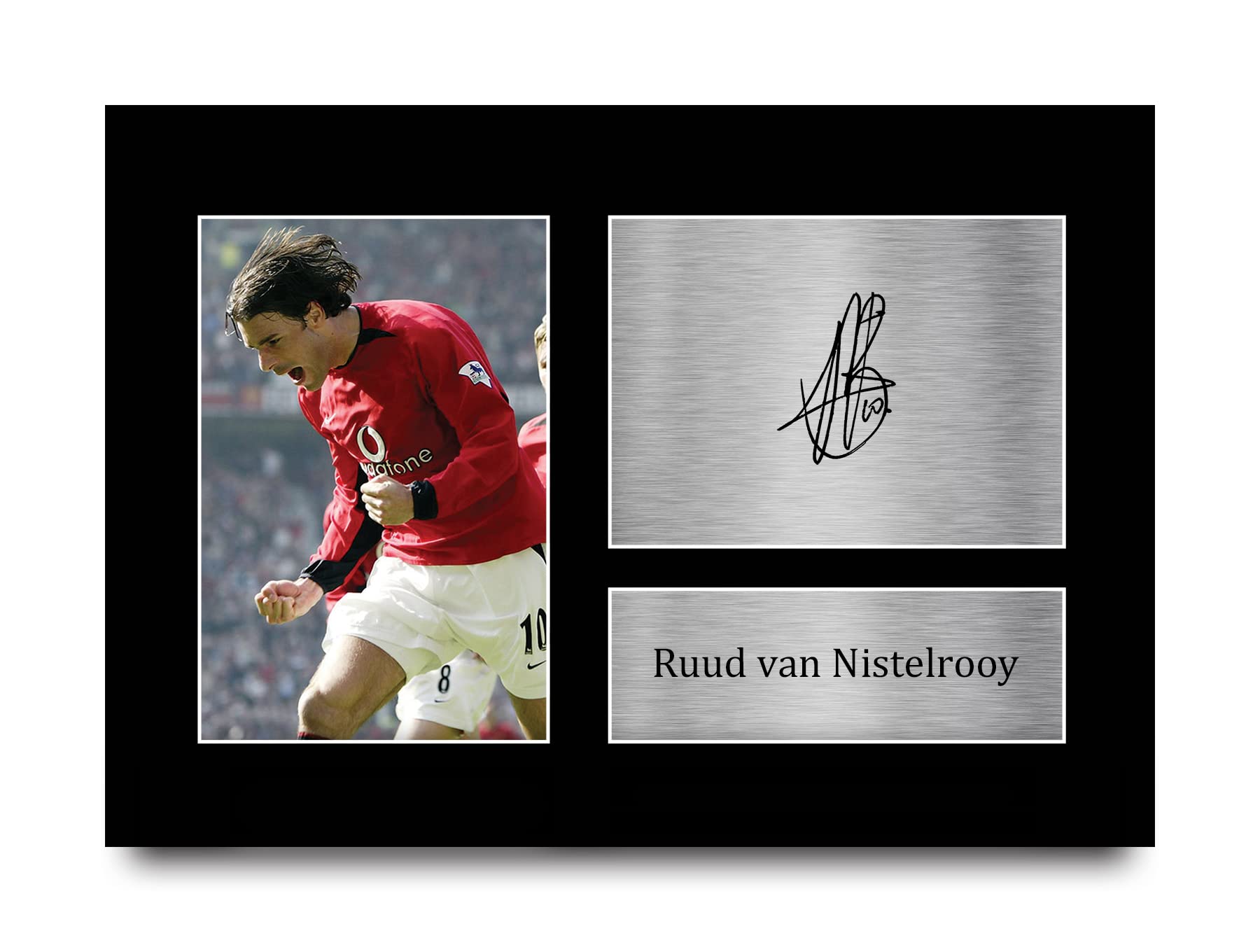 HWC Trading A4 Ruud V Nistelrooy Gifts Printed Signed Autograph Picture for Fans and Supporters - A4