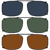 Eyekepper Large Clip On Sunglasses Polarized Lens