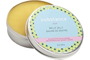 Belly Jelly Stretch Mark Reducing Balm by Matter Company – Reduces Appearance of C-Section Scars and Pregnancy - Great Gift f