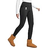 baleaf Women's Thick Fleece Lined Winter Leggings Thermal Warm Pants Water Resistant Hiking High Waisted