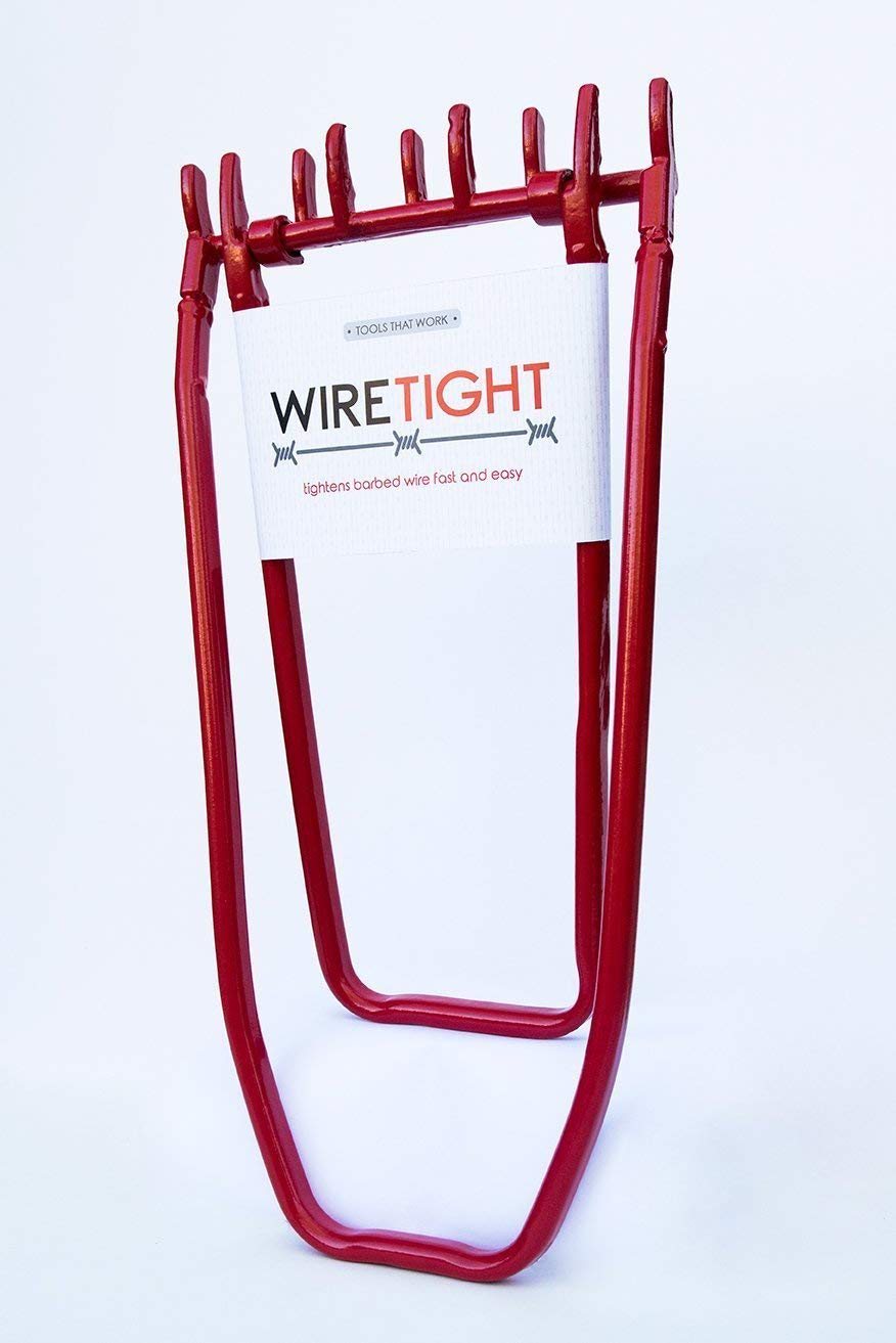Wire Tight Fence Crimping Tool - Ranch Wire Tightener and Repair. Slick, High Tensile and Barbed Wire