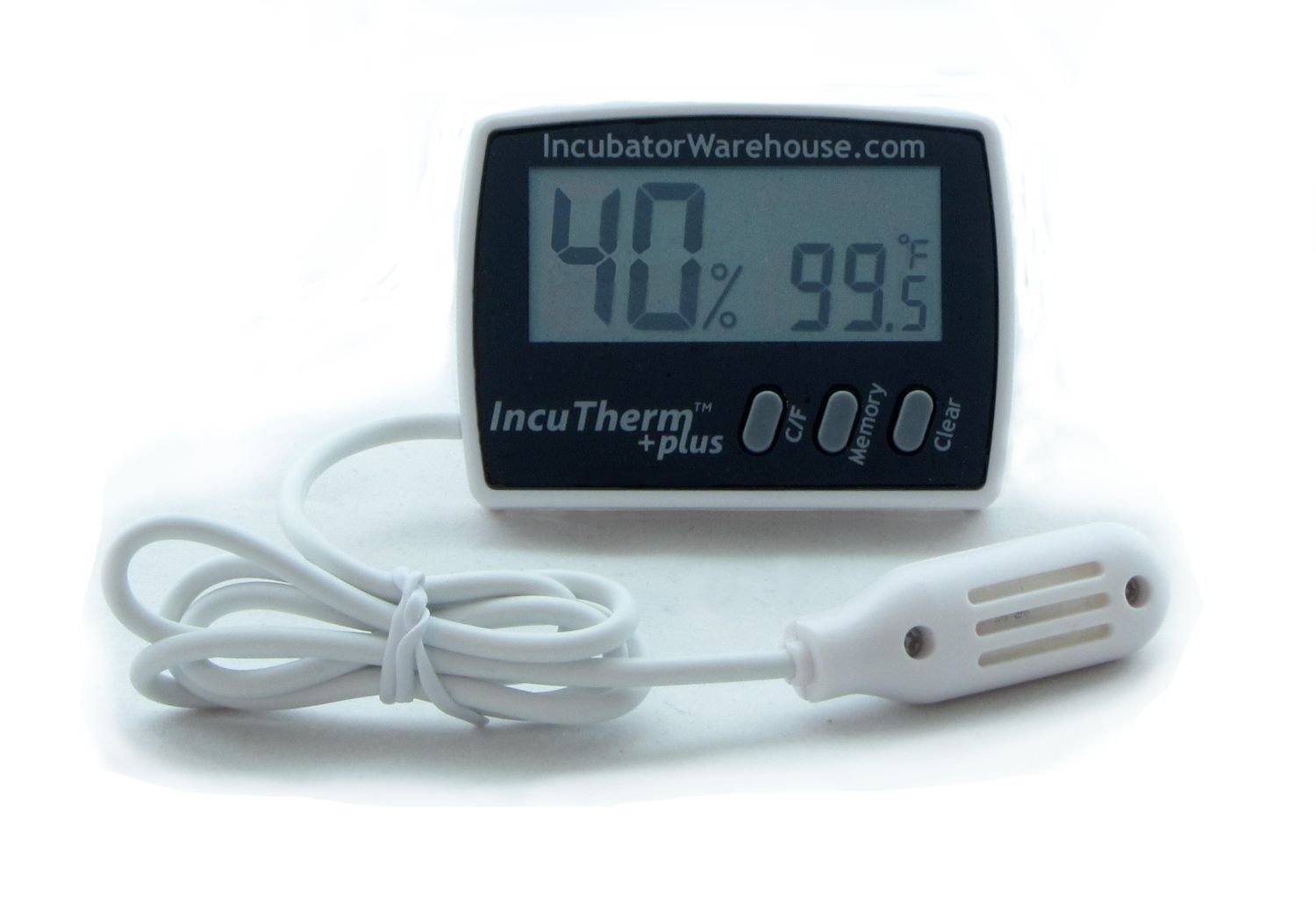 IncuTherm Plus+ Digital Egg incubator THERMOMETER Hygrometer Remote