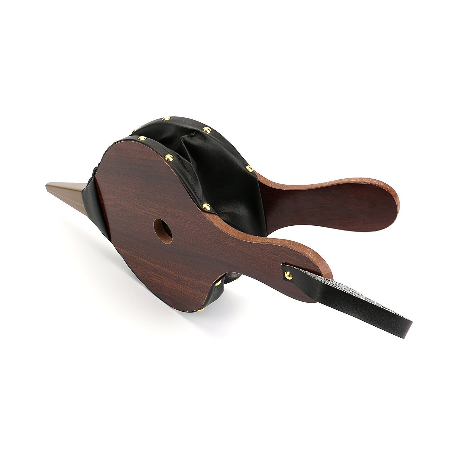 FireAngels Wood Leather Fireplace Blower Pure Handmade Air Blower Air Blowing Tool