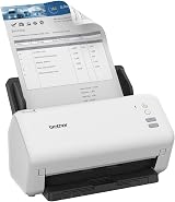 Brother ADS-4100 Desktop Document Scanner USB 3.0 60 Sheet ADF UK Plug view 8