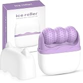 Boetuye 2026 New Ice Roller for Face Women,2 in 1 Face Eyes Roller,Facial Skin Care Tools,Gifts for Women Mom Wife(Purple)