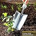 Homes Garden Tool Set, Bend-Proof, 2 Piece Stainless Steel Heavy Duty Gardening Kit, Hand Weeder, Trowel, PP & TPR Ergonomic Soft Handle Grip Non-Slip, Garden Gift, for Planting, Weeding #2952+2005-USthumb 2