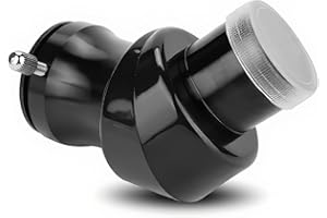 1.25 Inch 45 Degree Diagonal Mirror, 31.7mm Telescope Accessory, Optical Glass Lens, Fits 1.25 Inch Eyepiece and Focuser for 