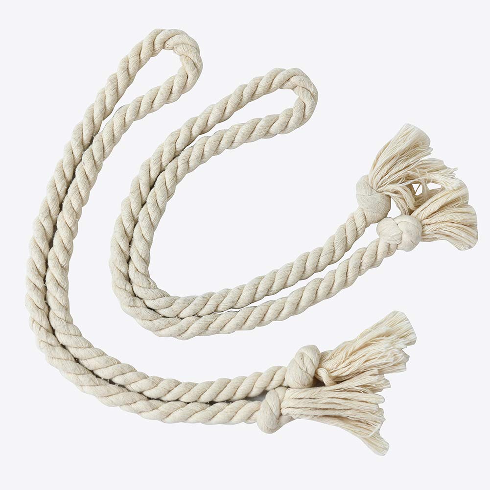 Download Decorazioni Per Interni 2 Fermatenda Fatti A Mano In Corda Di Canapa Per Tende P12cheng Accessori Beige Casa E Cucina Floatcoppell Com