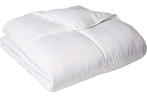 LUCID Down Alternative Comforter - Hypoallergenic - All Season - 400 GSM - Ultra Soft and Cozy - 8 Duvet Loops - Box Stitched
