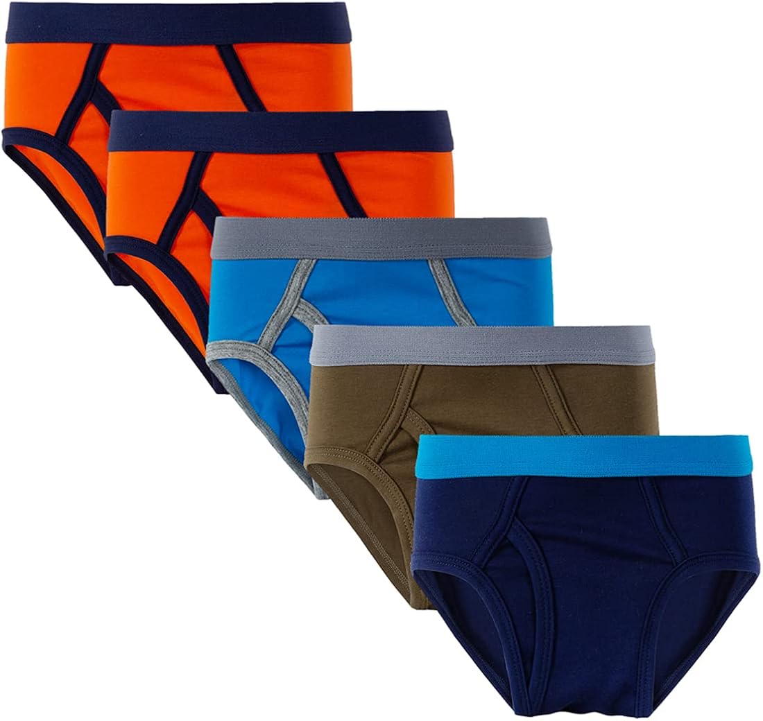 5 Pack Soft Cotton Baby Toddler Underwear Little Boys