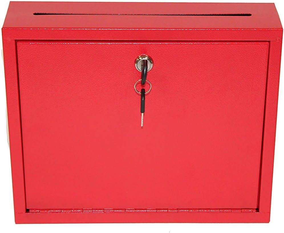 AdirOffice Multi Purpose, Mailbox, Drop Box, Suggestion Box, Wall Mountable, 3