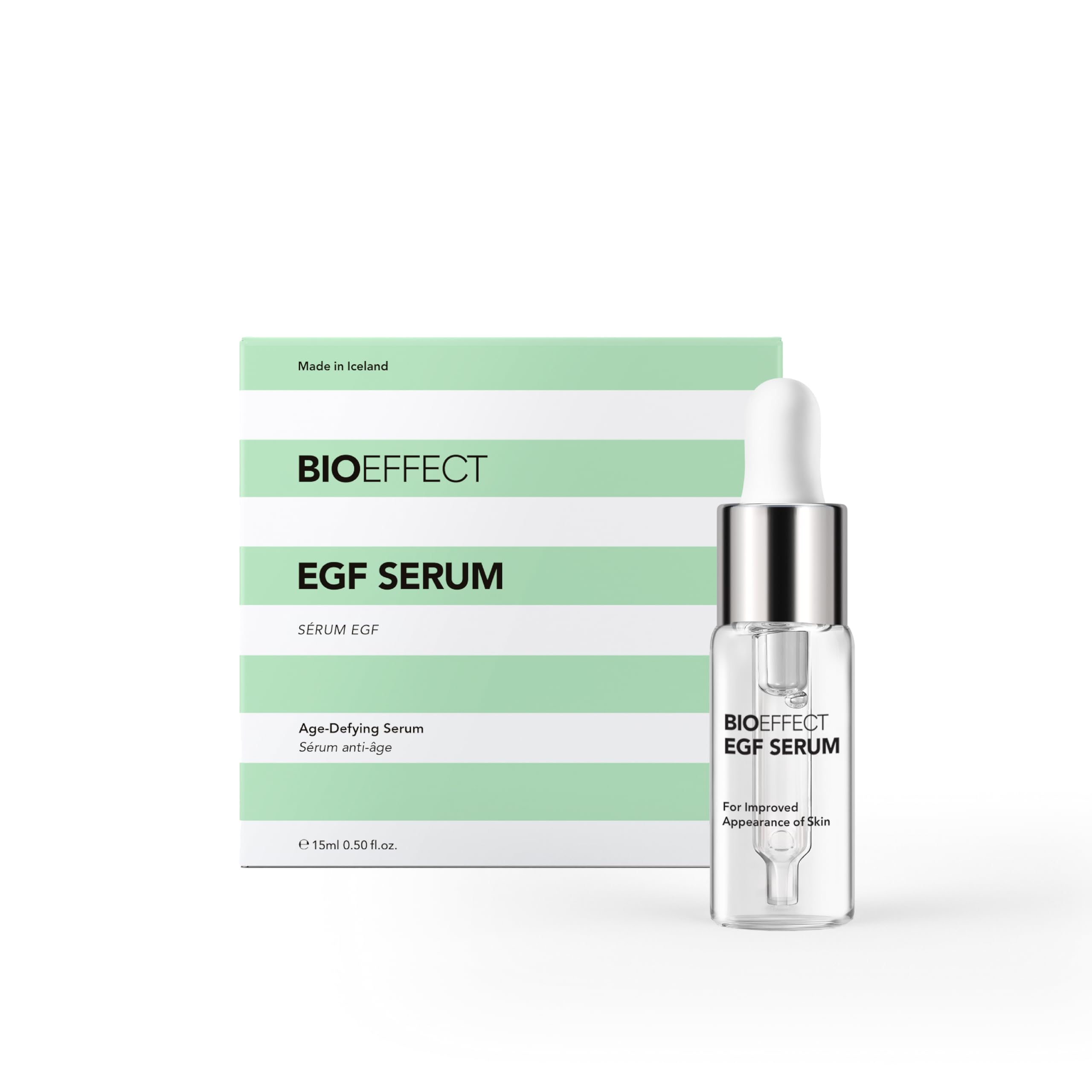 BIOEFFECT EGF Serum with Hyaluronic Acid and Barley Growth Factor, Best Rejuvenating Facial Treatment Fights Wrinkles, Hydrating, Firming, Anti-Aging Skincare for Face & Neck, Oil-Free