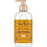 SheaMoisture Raw Shea Butter Deep Moisturizing Made for Dry Hair Deeply Nourishes and Softens Curls with Sea Kelp, Argan Oil 