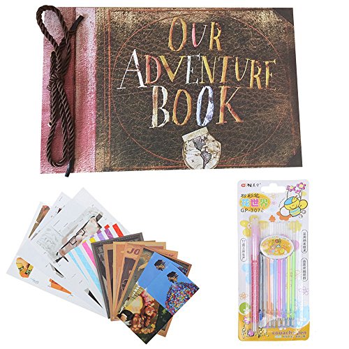 Our adventure book photo album diy scrapbook album, ret…
