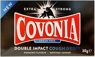 Covonia Double Impact Lozenges Strong Original 30 g 10 Pack