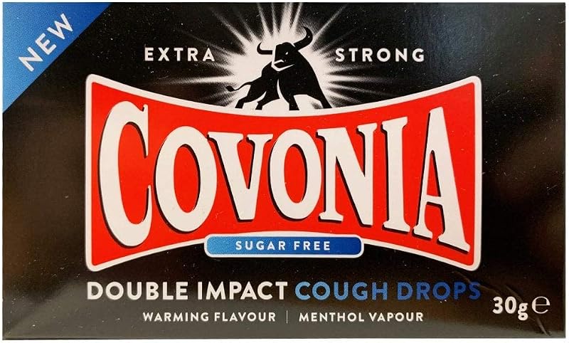 Covonia Double Impact Lozenges Strong Original 30 g 10 Pack