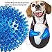 3 Pcs Pet Squeaky Chewing Balls Puppy Chew Toys Soft Stab Balls Cleaning Teeth Toys Play Balls with High Bounce for Large Medium Small Pet Dog Cat