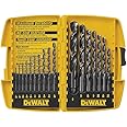 DEWALT DW1167 17-Piece Black-Oxide Split-Point Twist Drill Bit Assortment