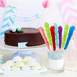 36 Extra Large Assorted Rock Candy Sticks: Espeez