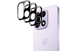 Camera Lens Protector for OnePlus 15, GEJEFA 3 Pack Tempered Glass Camera Lens Protector HD Clear Anti-Scratch Camera Lens Fi