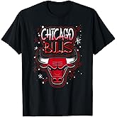 NBA Chicago Bulls Airbrush Logo T-Shirt