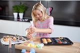 Prochef 24 Cup Mini Muffin Tray Non-Stick Carbon Steel 38x26 cm Black view 3