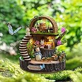 Cuteroom Dollhouse Miniature DIY Dolls House Kit with Furniture Handicraft Xmas gift Magic forest