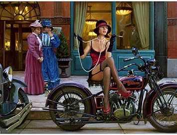 motorcycle jigsaw puzzles