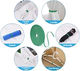 URAQT Green Garden Plant Ties Self-Adhesive Tape Hook & Loop 20M view 7