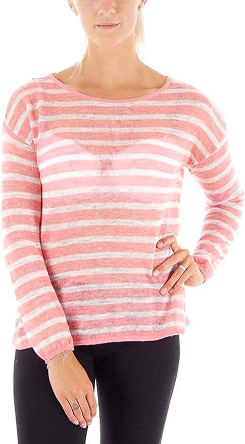 pullover rosa wei�