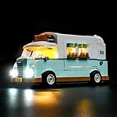 LocoLee Light kit Compatible with Lego Friendship Camper Van Adventure 42663- No Model Only Light, LED Lighting Accessories Compatible with Lego Friendship Camper 42663