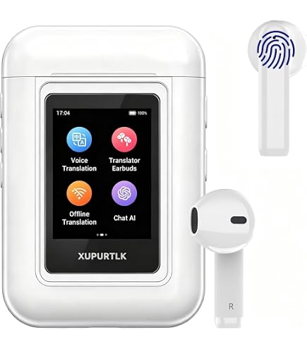 Bluetooth音声翻訳機 Voice Language Translator Amazon.com: Language Translator Earbuds, Real Time Translation