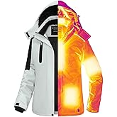 Doumern Official Graphene Women Heated Jacket Coat with 18400 mAh Battery Pack & Adaptor