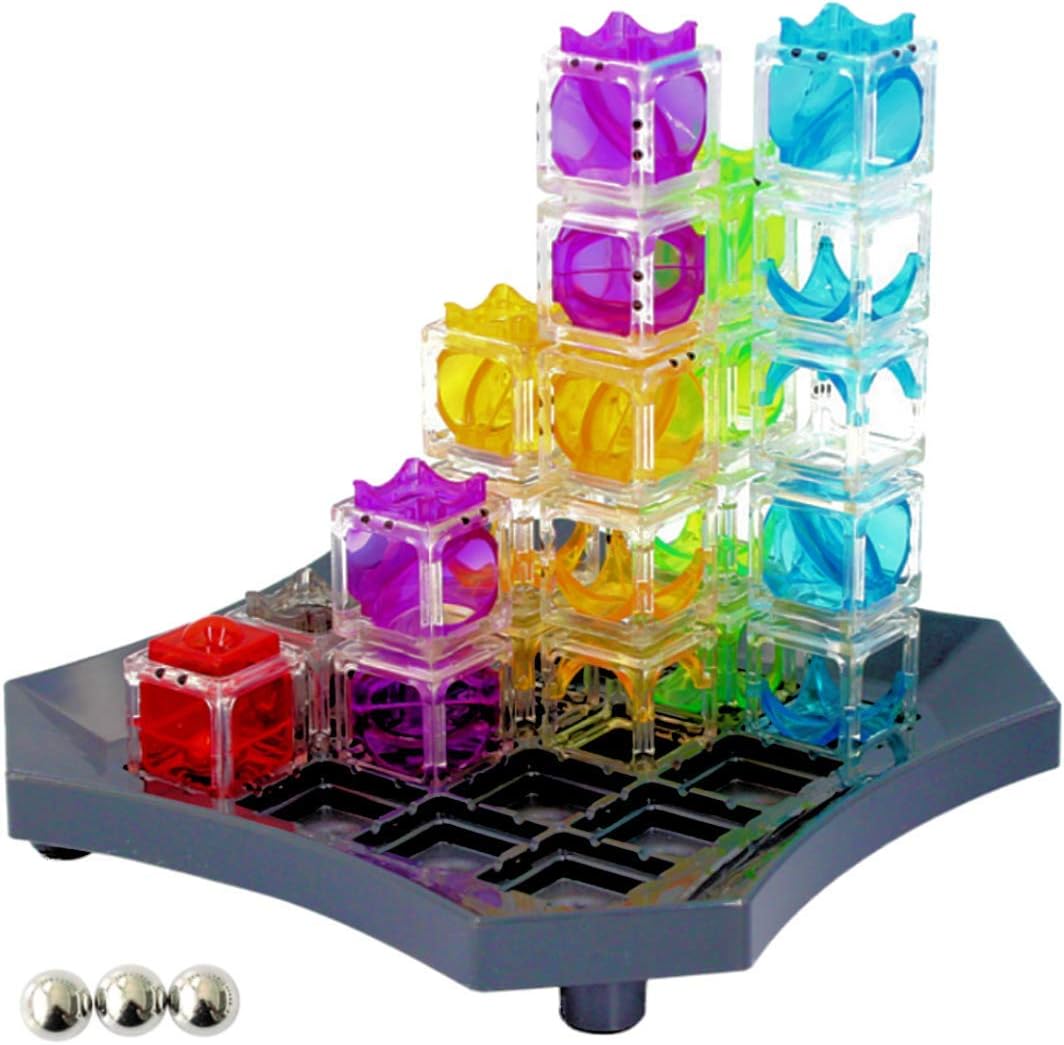 KareFLASH Gravity Marble Path Finder Maze | A Challenging Puzzle Game | STEM Fun Educational Toy for Boys and Girls 8+ | Creative Imagination