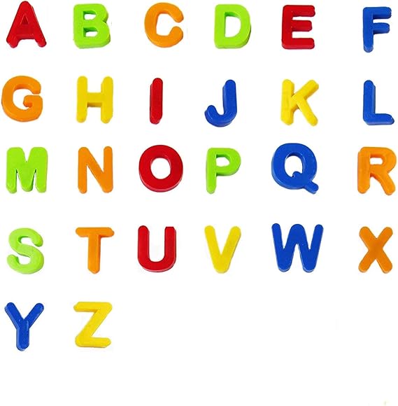 Lettres de l'alphabet magnétique Majuscule pour Les Enfants d'apprentissage, l'éducation, Les
